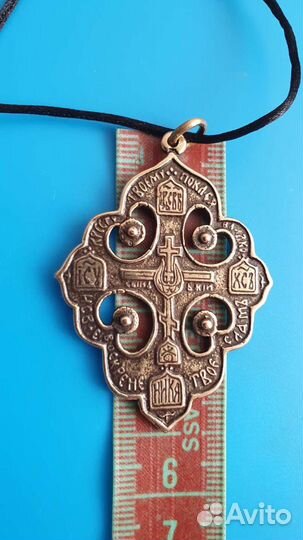 Православный крест Ника. Копия старинного креста