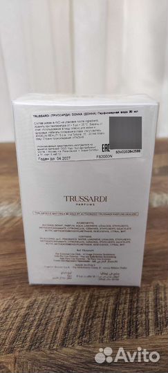 Trussardi donna 30 мл