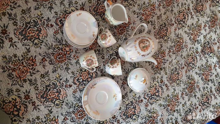 Кофейный сервиз Мадонна гдр