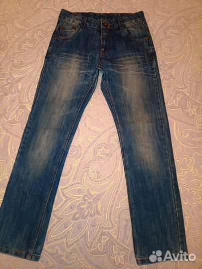 Джинсы для мальчика 140-146