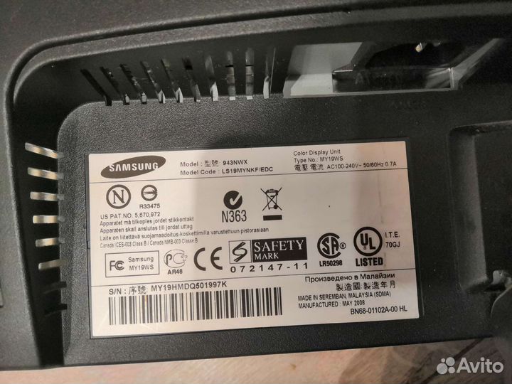 Монитор samsung