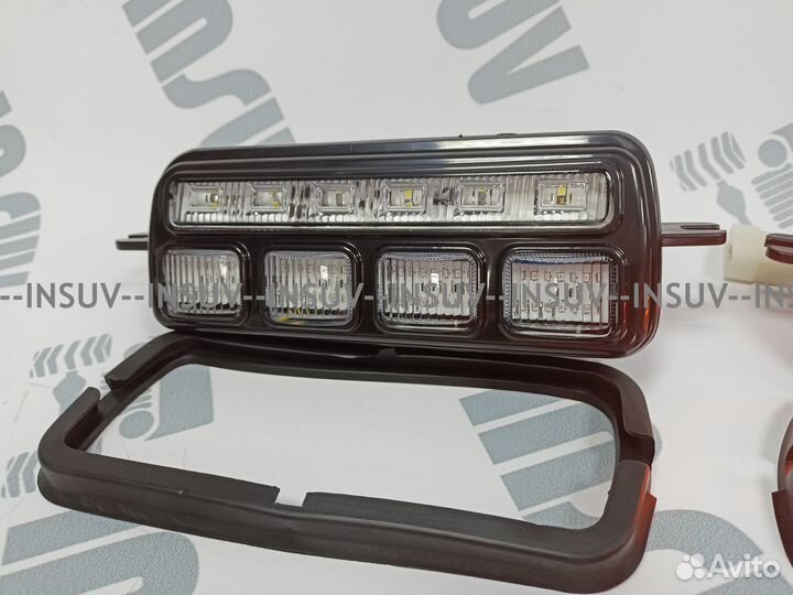 Светодиодные фары Нива (надфарники/подфарники)