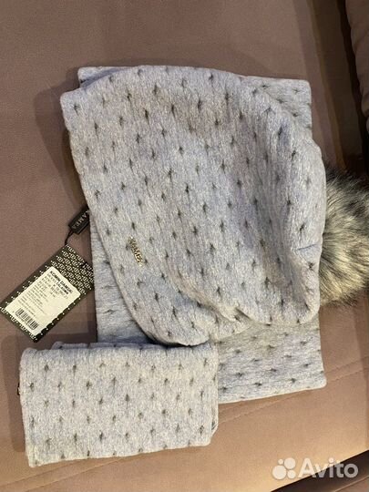 Комплект шапка+снуд