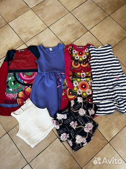 Вещи на девочку 6 7 лет