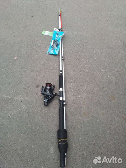 Спиннинг крокодил в сборе