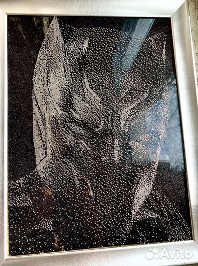 Портрет- Черная Пантера Marvel