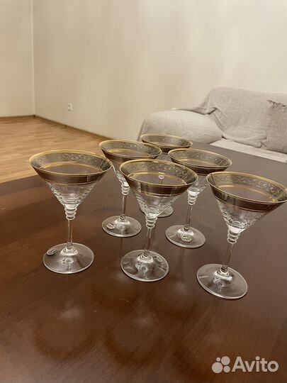 Набор креманок для мартини Bogemia Crystal