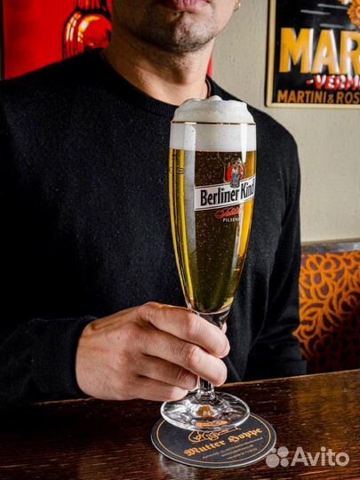 Berliner kindl пивные бокалы