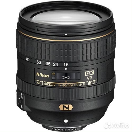 Nikon AF-S DX nikkor 16-80mm f/2.8-4E ED VR