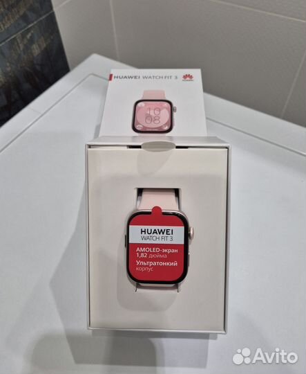 Смарт часы huawei watch fit3