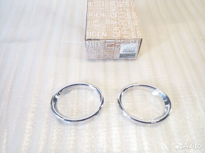 Комплект накладок птф Renault Logan 2