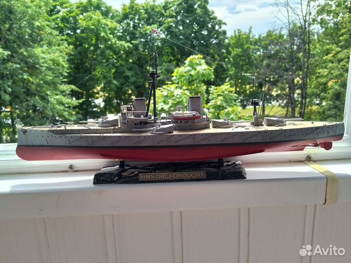 Модель корабля HMS Dreadnought