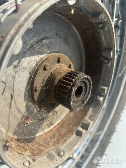 Новое колесо на мотоцикл иж