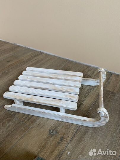 Санки деревянные