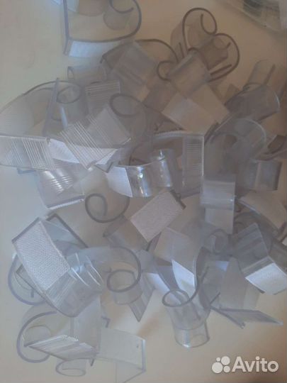 Клипсы с липучками для юбки стола