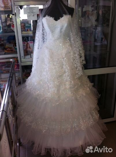 Отпаривание свадебного платья