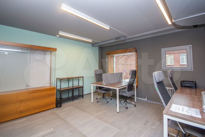 Офис с мебелью и арендатором в центре 227 м²