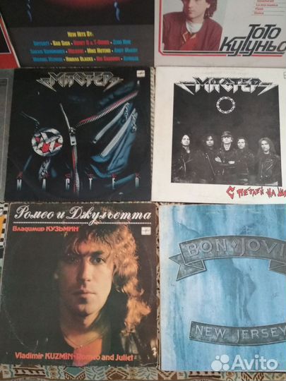 Виниловые пластинки русский и зарубежный рок