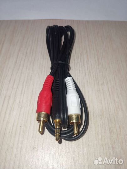 Кабель jack 3.5 - 2RCA