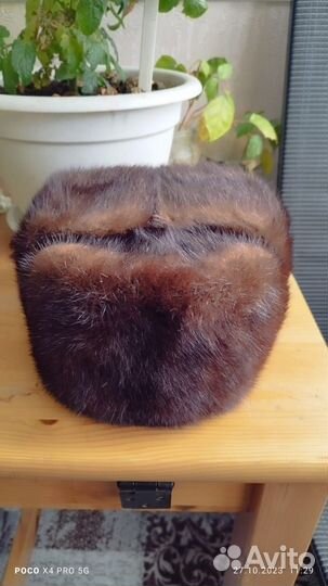 Шапка норковая