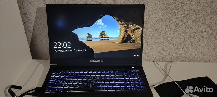 Ноутбук gigabyte G5 mf