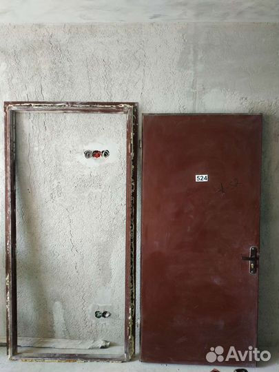 Дверь входная металлическая стальная 96 х 206 см