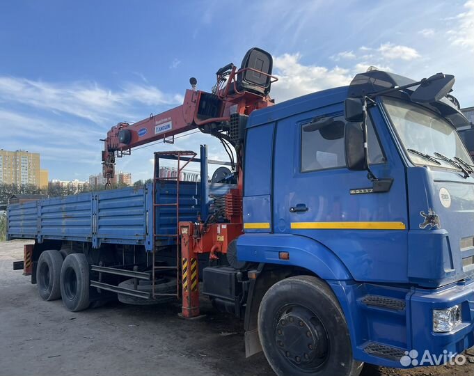 КамАЗ 65117-N3 с КМУ, 2013