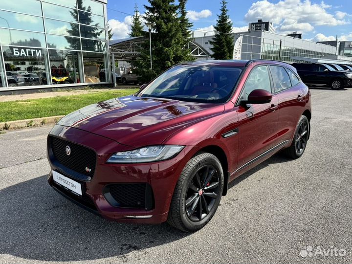 Jaguar F-Pace 3.0 AT, 2016, 176 000 км