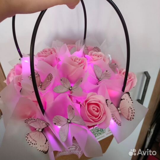 Букет в сумке