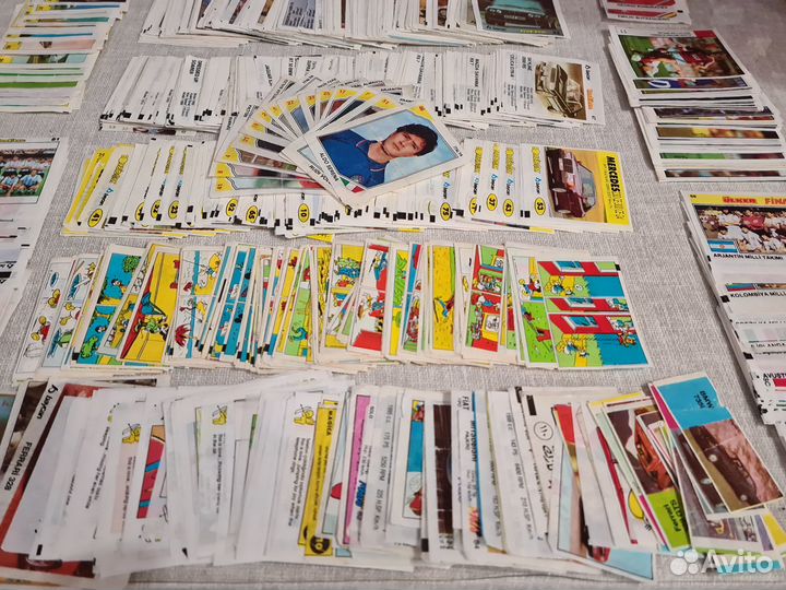 Вкладыши от жвачек