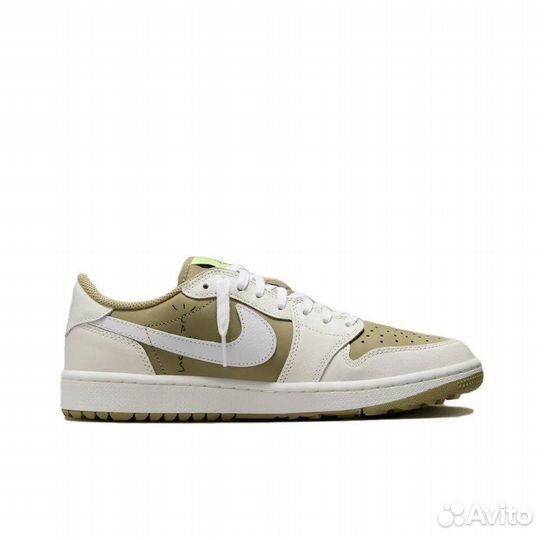 Nike Air Jordan 1 Low Golf Travis Scott Olive