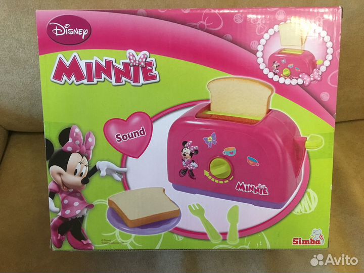 Игрушечный детский тостер Minnie