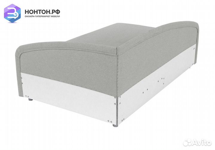 Тахта угловая жаккард светло-серый