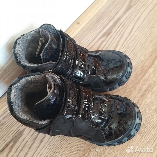 Ботинки демисезонные для девочки 29 размер