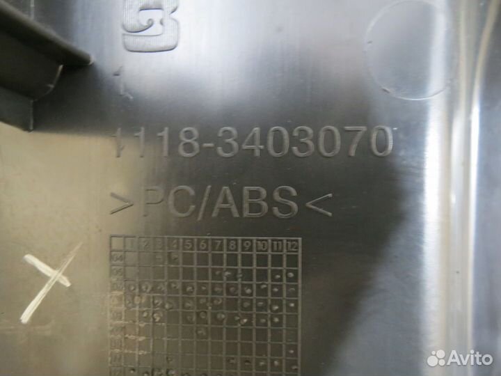 Кожух рулевой колонки Лада Гранта