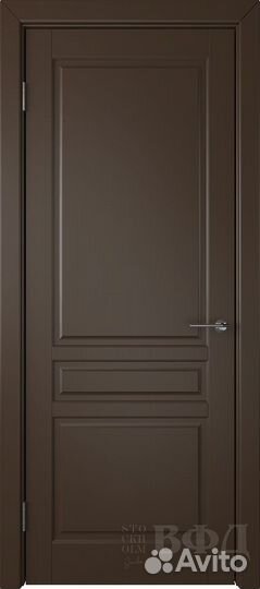 Межкомнатная дверь эмаль VFD Стокгольм, глухая, шо