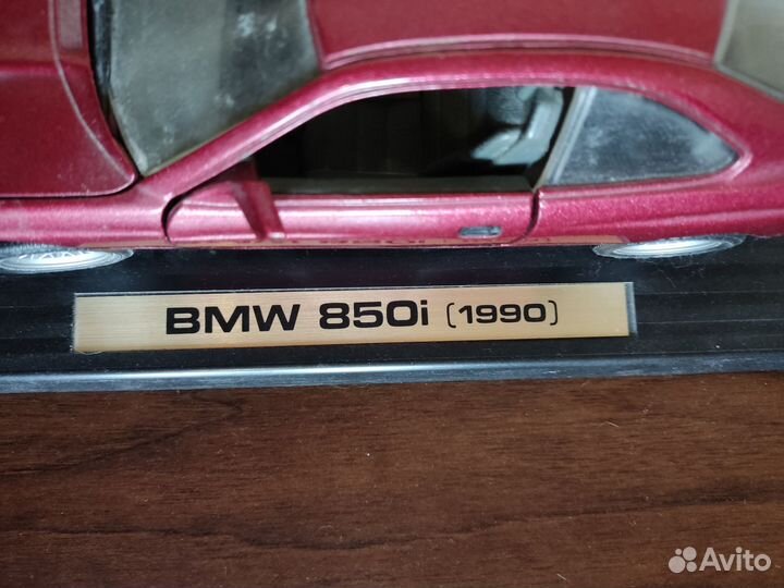 Коллекционная bmw 850 i 35 лет