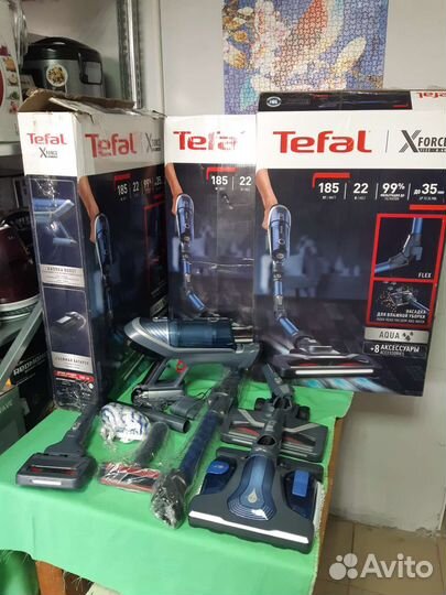 Вертикальный пылесос Tefal TY9690wo aqua
