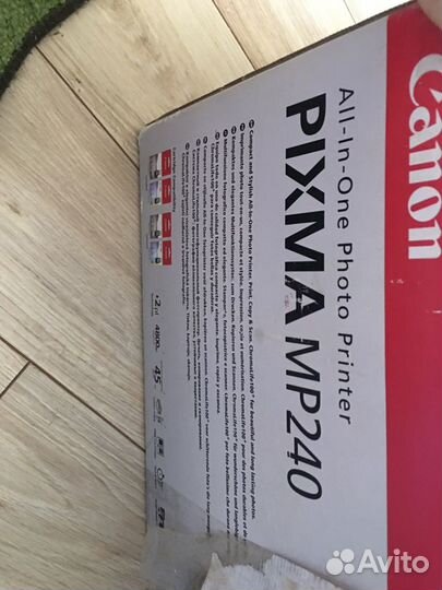Принтер canon pixma mp 240