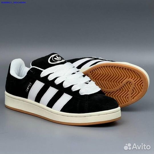 Кроссовки Adidas Campus Black (Арт.70538)