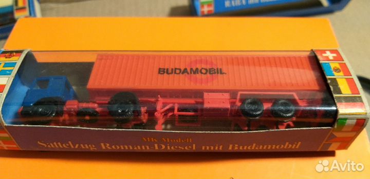 Модель авто 1/120 Man, Roman, Raba, полуприцеп, ко