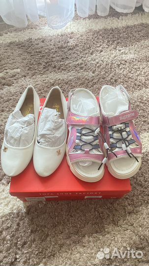 Туфли и бомоножки женские 37-38