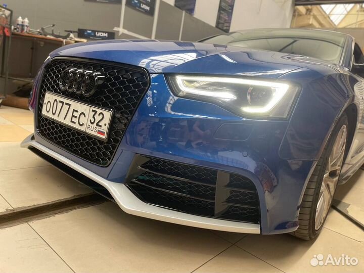 Бампер Audi A5 8T+ стиль RS5 рс