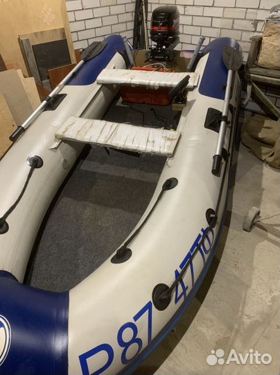 Лодка пвх с мотором 15 л.с