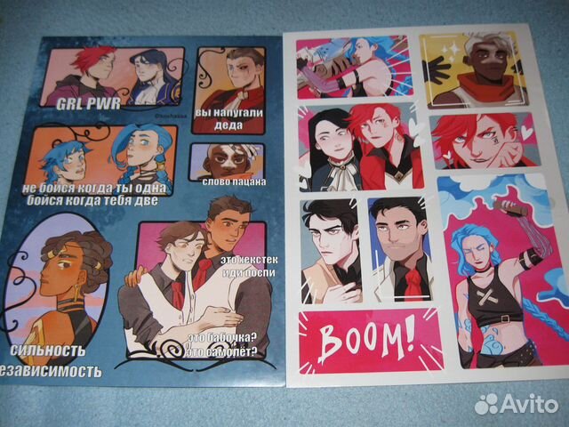 Мерч геншин импакт и другое (наклейки, открытки)