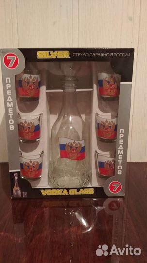 Графин + 6 стопок 