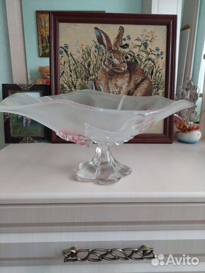 Ваза для фруктов, конфет, варенья Чехословакия