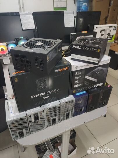 Лот не рабочих блоков питания от 500WT до 1850WT