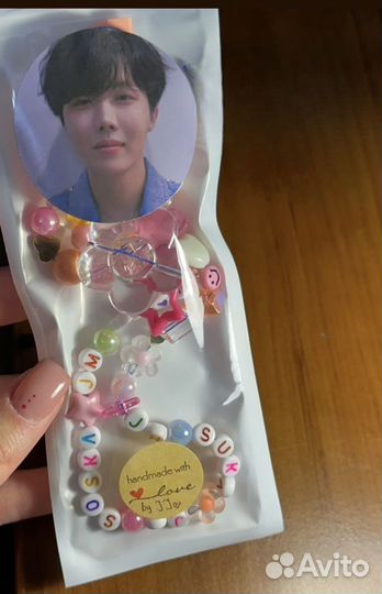 HandMade Ремешок брелок на телефон BTS и не только