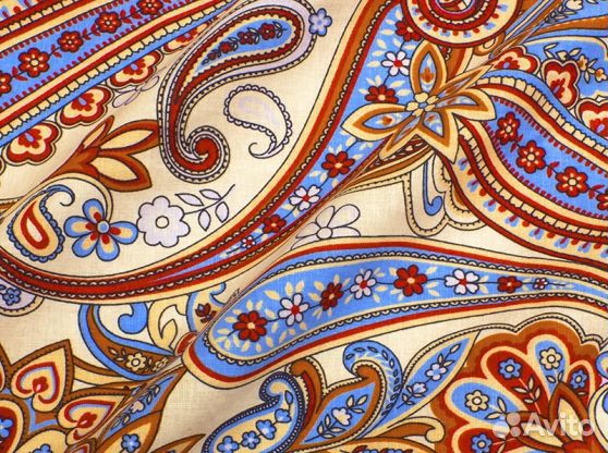 Ткань полулен